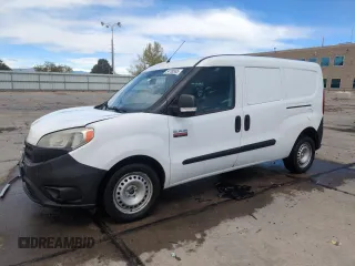 2016 Ram ProMaster City Cargo Tradesman with VIN ZFBERFAT3G6C46058, listed as a Copart auction lot 54780365 with 65,177 mi miles and Salvage Title. Bid and sale history available at DreamBid. Image 1.
