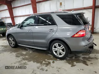 2013 Mercedes-Benz M ML 350 with VIN 4JGDA5HB6DA180761, listed as a Copart auction lot 51044665 with 121,055 mi miles and Salvage Title. Bid and sale history available at carsss.com. Image 2.