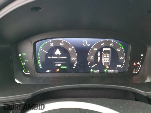 2025 Honda Civic Sport Touring z VIN 19XFL4H93SE008549, wystawiony jako Copart lot #54105755 z przebiegiem 1 353 mil mil oraz Szkoda całkowita • Salvage title. Historia ofert i sprzedaży dostępna na DreamBid. Obrazek 9.