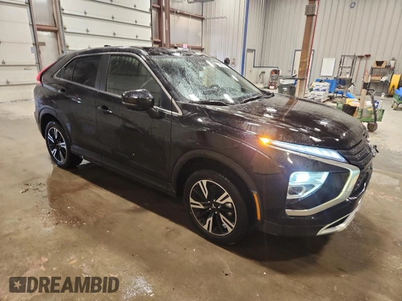 2025 Mitsubishi Eclipse Cross SE with VIN JA4ATWAA5SZ011252, listed as a Copart auction lot 60514685 with 12,208 mi miles and Clean title. Bid and sale history available at DreamBid. Image 4.