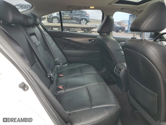 2019 Infiniti Q50 3.0t LUXE with VIN JN1EV7AP2KM540623, listed as a Copart auction lot 50706915 with 64,940 mi miles and Salvage Title. Bid and sale history available at carsss.com. Image 10.