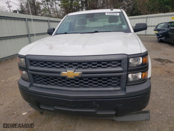 2015 Chevrolet Silverado 1500 Work Truck with VIN 1GCNCPEC7FZ355681, listed as a Copart auction lot 47659225 with 160,050 mi miles and Clean Title. Bid and sale history available at carsss.com. Image 5.