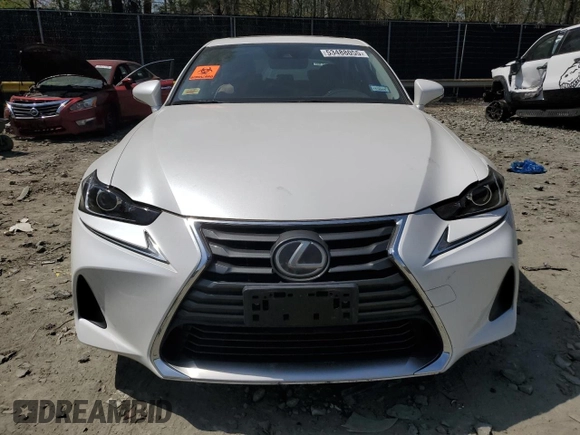 2017 Lexus IS 300 with VIN JTHCM1D26H5025209, listed as a Copart auction lot 53488055 with 12,740 mi miles and Salvage Title. Bid and sale history available at DreamBid. Image 5.
