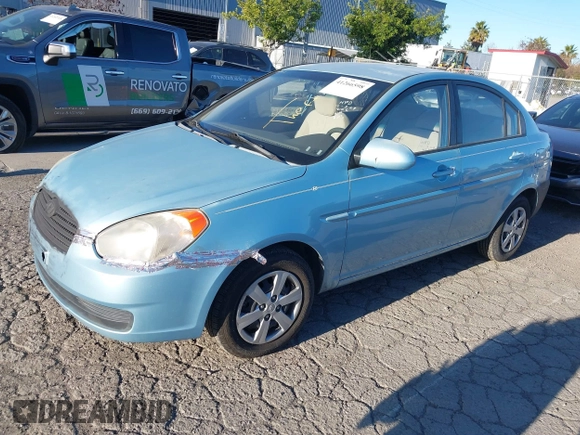 2009 Hyundai Accent Auto GLS с VIN KMHCN46C19U307685, выставлен на аукционе IAAI как лот 41266598 с пробегом 107 216 миль миль и . История ставок и продаж доступна на DreamBid. Изображение 2.