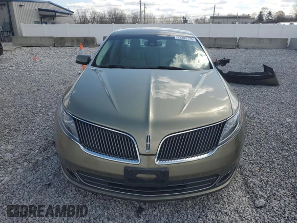 2013 Lincoln MKS with VIN 1LNHL9DKXDG617490, listed as a Copart auction lot 52282775 with 106,663 mi miles and Salvage Title. Bid and sale history available at carsss.com. Image 5.