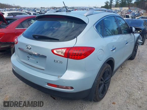 2011 Infiniti EX Journey with VIN JN1AJ0HP0BM800525, listed as a IAAI auction lot 41626101 with 107,039 mi miles. Bid and sale history available at carsss.com. Image 4.