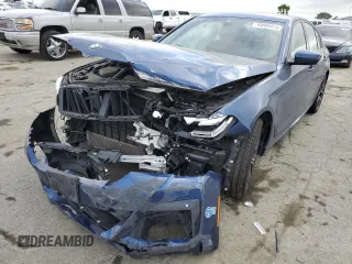 2021 BMW 5 Series 530e with VIN WBA13AG00MCF76425, listed as a Copart auction lot 43806474 with Not Provided miles and . Bid and sale history available at carsss.com. Image 1.