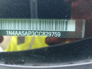 2012 Nissan Maxima SV с VIN 1N4AA5AP3CC829759, выставлен на аукционе IAAI как лот 42550990 с пробегом 197 486 миль миль и . История ставок и продаж доступна на DreamBid. Изображение 9.