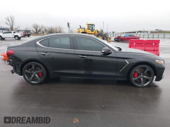 2019 Genesis G70 Dynamic with VIN KMTG34LE2KU020333, listed as a IAAI auction lot 41570026 with 93,020 mi miles and . Bid and sale history available at DreamBid. Image 13.