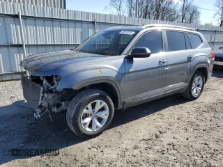 2019 Volkswagen Atlas 3.6L V6 SE w/Technology with VIN 1V2WR2CA6KC532269, listed as a Copart auction lot 45910755 with 85,089 mi miles and Salvage Title. Bid and sale history available at carsss.com. Image 1.
