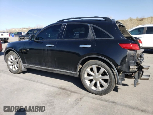2003 Infiniti FX35 w/Options with VIN JNRAS08W53X201007, listed as a Copart auction lot 52367345 with 136,984 mi miles and Salvage Title. Bid and sale history available at carsss.com. Image 2.