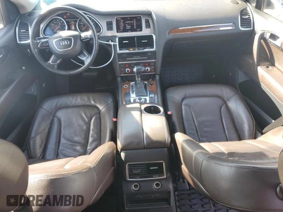 2013 Audi Q7 3.0T Premium Plus with VIN WA1LGAFE9DD008558, listed as a Copart auction lot 48083605 with 155,956 mi miles and Clean Title. Bid and sale history available at carsss.com. Image 8.