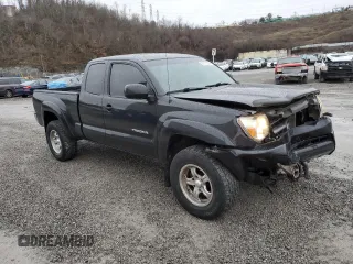 2010 Toyota Tacoma with VIN 5TEUX4EN2AZ726629, listed as a Copart auction lot 85171204 with 123,537 mi miles and Salvage Title. Bid and sale history available at carsss.com. Image 4.