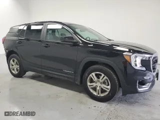 2022 GMC Terrain SLE with VIN 3GKALTEV2NL177262, listed as a Copart auction lot 51424555 with 74,741 mi miles and Clean Title. Bid and sale history available at carsss.com. Image 4.