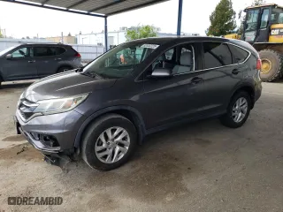 2015 Honda CR-V EX with VIN 3CZRM3H50FG701147, listed as a Copart auction lot 52832225 with 90,275 mi miles and Salvage Title. Bid and sale history available at carsss.com. Image 1.
