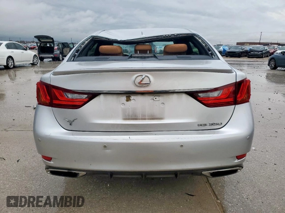 2013 Lexus GS 350 with VIN JTHBE1BL4D5013395, listed as a Copart auction lot 54781915 with 160,187 mi miles and Salvage Title. Bid and sale history available at DreamBid. Image 6.