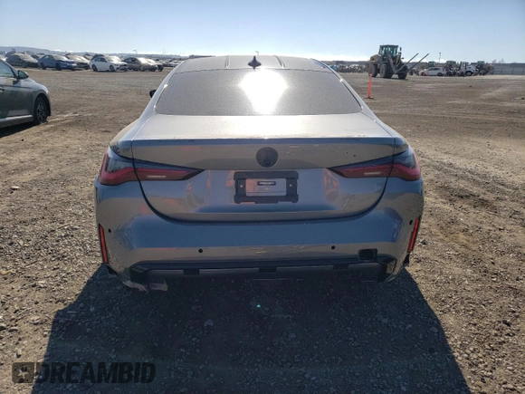 2022 BMW M4 Competition xDrive with VIN WBS43AZ01NCK99479, listed as a Copart auction lot 46399964 with 7,435 mi miles. Bid and sale history available at carsss.com. Image 6.