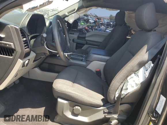 2018 Ford F-150 XL with VIN 1FTEW1CG6JKF80184, listed as a Copart auction lot 62591095 with 60,929 mi miles and Salvage title. Bid and sale history available at DreamBid. Image 7.