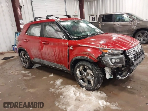2022 Hyundai Venue SEL with VIN KMHRC8A30NU152183, listed as a IAAI auction lot 41607165 with 22,943 mi miles and . Bid and sale history available at DreamBid. Image 1.
