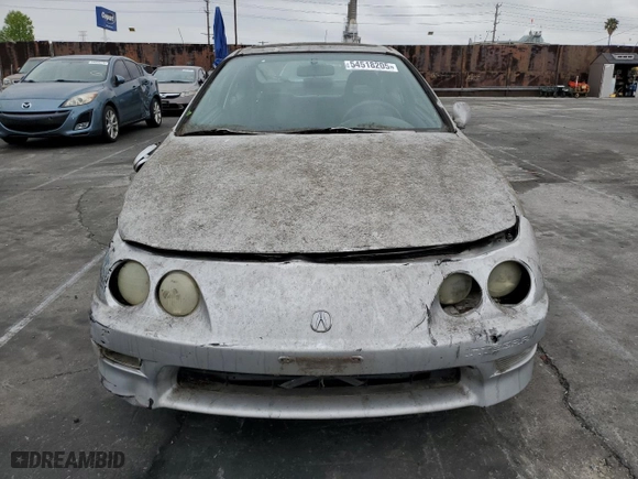 2000 Acura Integra LS with VIN JH4DC4454YS006940, listed as a Copart auction lot 54518205 with 191,509 mi miles and Salvage Title. Bid and sale history available at carsss.com. Image 5.