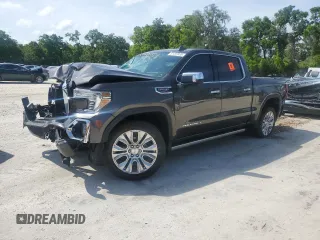 2020 GMC Sierra 1500 Denali with VIN 1GTU9FEL3LZ164890, listed as a Copart auction lot 51253935 with 63,147 mi miles and Non Repairable. Bid and sale history available at DreamBid. Image 1.