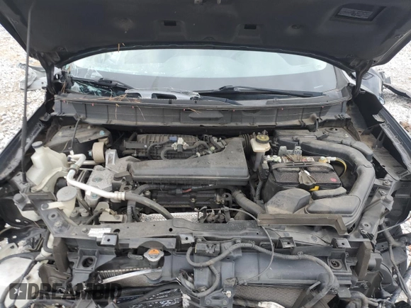 2016 Nissan Rogue S with VIN KNMAT2MT1GP650422, listed as a Copart auction lot 43955975 with 186,620 mi miles and Salvage Title. Bid and sale history available at DreamBid. Image 12.