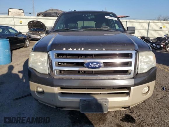 2007 Ford Expedition Max Eddie Bauer with VIN 1FMFK18577LA26576, listed as a Copart auction lot 79034924 with Not Provided miles and Clean Title. Bid and sale history available at DreamBid. Image 5.