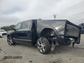 2024 Ram 1500 Limited with VIN 1C6SRFHT0RN171404, listed as a Copart auction lot 77973754 with 710 mi miles and Salvage title. Bid and sale history available at DreamBid. Image 2.