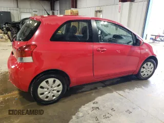 2011 Toyota Yaris with VIN JTDJT4K35B5338543, listed as a Copart auction lot 51998195 with 84,025 mi miles and Clean Title. Bid and sale history available at carsss.com. Image 3.