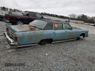 1976 Lincoln Continental with VIN NOV1NNP1AT3, listed as a Copart auction lot 89287695 with Not Provided miles and Non Repairable. Bid and sale history available at DreamBid. Image 3.