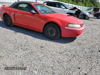 2003 Ford Mustang GT Deluxe with VIN 1FAFP45X63F365017, listed as a Copart auction lot 55574005 with 145,983 mi miles and Clean Title. Bid and sale history available at carsss.com. Image 4.