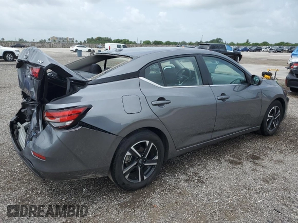 2024 Nissan Sentra SV with VIN 3N1AB8CV3RY354430, listed as a Copart auction lot 62773345 with 19,311 mi miles and Non repairable. Bid and sale history available at DreamBid. Image 3.