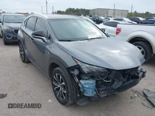 2017 Lexus NX with VIN JTJBARBZ0H2130086, listed as a IAAI auction lot 41272393 with 146,307 mi miles. Bid and sale history available at carsss.com. Image 1.