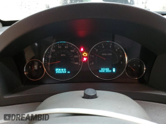2007 Jeep Grand Cherokee Laredo z VIN 1J8GR48K57C580977, wystawiony jako Copart lot #57400605 z przebiegiem 208 268 mil mil oraz Czysty tytuł • Clean title. Historia ofert i sprzedaży dostępna na DreamBid. Obrazek 9.