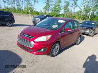 2013 Ford C-Max SEL with VIN 1FADP5BU4DL544263, listed as a IAAI auction lot 42167477 with 91,713 mi miles. Bid and sale history available at carsss.com. Image 2.