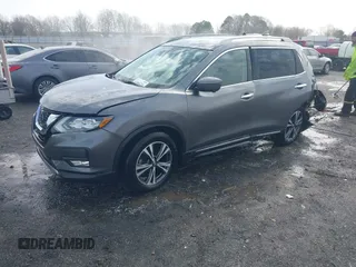 2018 Nissan Rogue SV with VIN 5N1AT2MT1JC825830, listed as a IAAI auction lot 41464716 with 152,346 mi miles and . Bid and sale history available at carsss.com. Image 21.