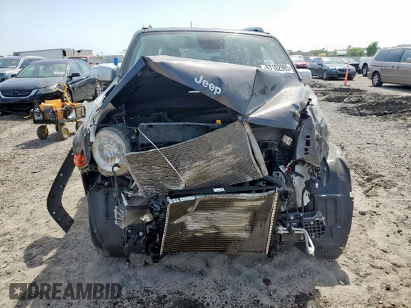 2018 Jeep Renegade Limited with VIN ZACCJADB2JPJ19589, listed as a Copart auction lot 57162995 with 57,585 mi miles and Salvage title. Bid and sale history available at DreamBid. Image 5.