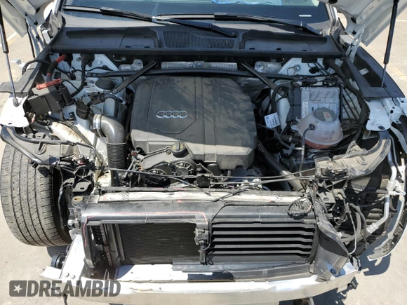 2022 Audi Q5 S line Premium Plus with VIN WA1EAAFY3N2105126, listed as a Copart auction lot 56025645 with 40,853 mi miles and Salvage title. Bid and sale history available at DreamBid. Image 12.
