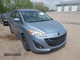 2012 Mazda 5 Grand Touring z VIN JM1CW2DL2C0127851, wystawiony jako IAAI lot #42217090 z przebiegiem 123 900 mil mil oraz . Historia ofert i sprzedaży dostępna na DreamBid. Obrazek 1.