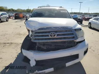 2012 Toyota Sequoia Limited with VIN 5TDJY5G16CS066546, listed as a Copart auction lot 80019234 with 0 mi miles and Salvage Title. Bid and sale history available at carsss.com. Image 5.