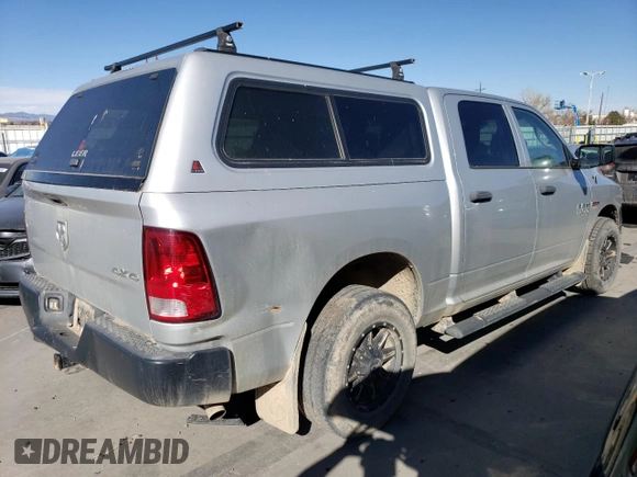 2015 Ram 1500 Tradesman with VIN 1C6RR7KM5FS536601, listed as a Copart auction lot 44493995 with 163,728 mi miles and Clean title. Bid and sale history available at DreamBid. Image 3.