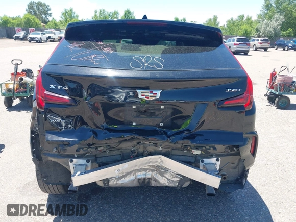 2024 Cadillac XT4 AWD Premium Luxury z VIN 1GYFZDR44RF144801, wystawiony jako IAAI lot #42646613 z przebiegiem 37 358 mil mil oraz . Historia ofert i sprzedaży dostępna na DreamBid. Obrazek 17.