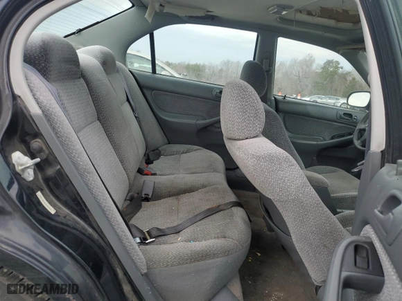 1999 Honda Civic EX with VIN 1HGEJ8641XL056616, listed as a Copart auction lot 45352295 with 162,291 mi miles and Salvage Title. Bid and sale history available at carsss.com. Image 10.
