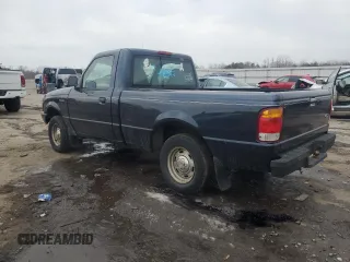 1999 Ford Ranger XL with VIN 1FTYR10C8XTA00586, listed as a Copart auction lot 42546635 with 176,902 mi miles and Salvage title. Bid and sale history available at DreamBid. Image 2.