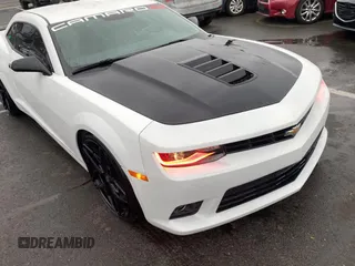 2015 Chevrolet Camaro SS with VIN 2G1FG1EW6F9228228, listed as a Copart auction lot 50104785 with 29,445 mi miles and Salvage Title. Bid and sale history available at carsss.com. Image 1.