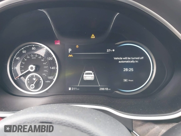 2022 Genesis G80 2.5T with VIN KMTGB4SC7NU131743, listed as a IAAI auction lot 41466806 with 28,618 mi miles and . Bid and sale history available at DreamBid. Image 7.