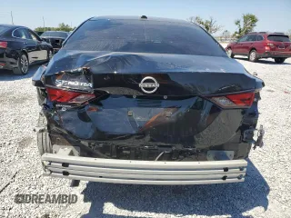 2025 Nissan Sentra SV with VIN 3N1AB8CVXSY202540, listed as a Copart auction lot 53479635 with 5,615 mi miles and Salvage Title. Bid and sale history available at carsss.com. Image 6.
