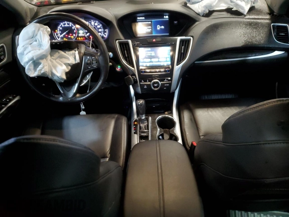 2019 Acura TLX with VIN 19UUB1F33KA009700, listed as a Copart auction lot 82205524 with 72,191 mi miles and Salvage Title. Bid and sale history available at carsss.com. Image 8.