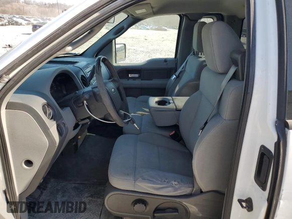 2008 Ford F-150 XL with VIN 1FTRF12W68KE15062, listed as a Copart auction lot 48682365 with 141,789 mi miles and Salvage title. Bid and sale history available at DreamBid. Image 7.
