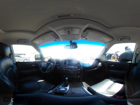 2015 Infiniti QX80 with VIN JN8AZ2NF5F9574668, listed as a IAAI auction lot 41777456 with 131,606 mi miles. Bid and sale history available at carsss.com. Image 20.